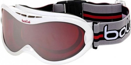 Obrázek Lyžařské brýle BOLLÉ SHARKFIN Shiny White - Vermillon Gun 17/18