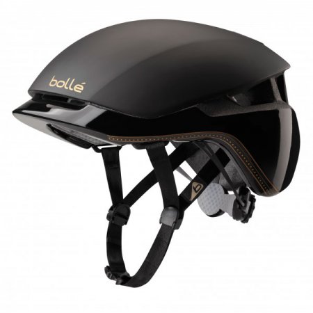 Obrázek Cyklistická helma BOLLÉ MESSENGER PREMIUM - Black & Gold 2017