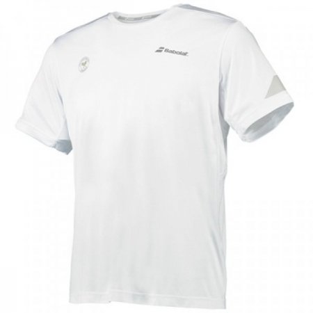 Obrázek Pánské triko BABOLAT PERFORMANCE CREW NECK TEE MEN WIMBLEDON - WHITE