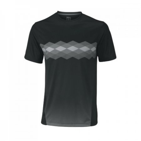 Obrázek Pánské tenisové triko WILSON UV STATEMENT CREW WRA758301