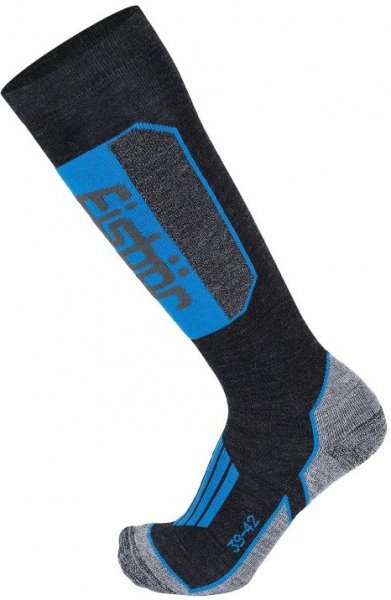 Obrázek Lyžařské ponožky EISBÄR SKI TECH LIGHT M DX+SX anthra-blue