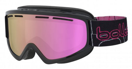 Obrázek Lyžařské brýle BOLLÉ SCHUSS 21655 Shiny Black - Rose Gold 17/18