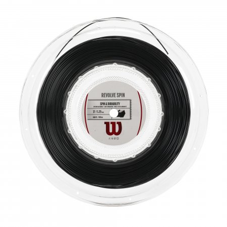 Obrázek Tenisový výplet WILSON REVOLVE SPIN Black 200m