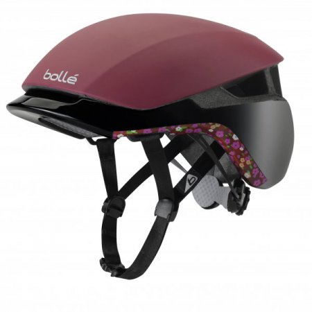 Obrázek Cyklistická helma BOLLÉ MESSENGER PREMIUM - Burgandy Liberty 2017