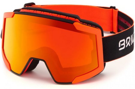 Obrázek Lyžařské brýle BRIKO LAVA FIS 7.6 2 LENSES BLACK ORANGE 2002J90-909 F-RM3P1 20/21