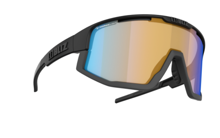 Obrázek Brýle BLIZ ACTIVE FUSION NANO OPTICS Matt Black w Nordic Light Coral - Orange w Blue Multi 52105-13N