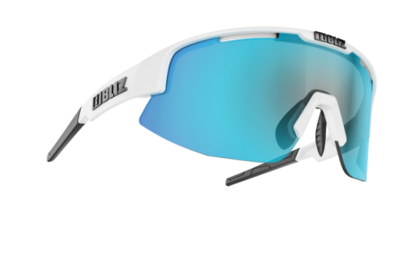 Obrázek Brýle BLIZ ACTIVE MATRIX Shiny White w Smoke w Blue Multi 52804-03