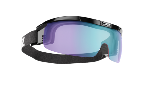 Obrázek Brýle na běžky BLIZ ACTIVE PROFLIP KIDS Matt Black Light Orange w Blue Multi 9069-14