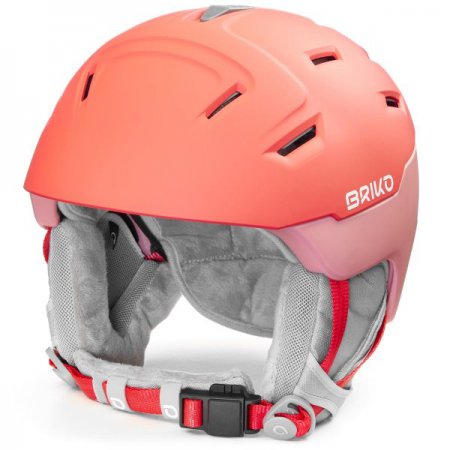 Obrázek Helma BRIKO CRYSTAL 2.0 MATT CHAOS RED - PINK SOFT 21114EW-A09 20/21