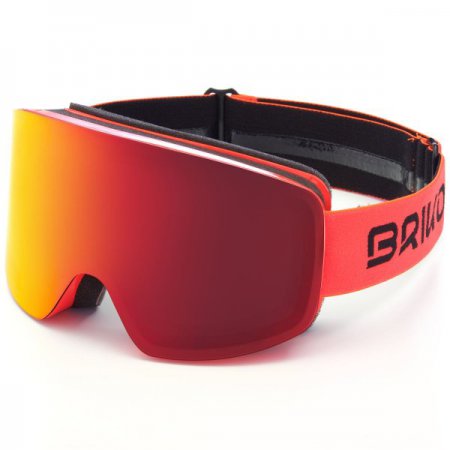 Obrázek Lyžařské brýle BRIKO BOREALIS MAGNETIC 2 LENSES ORANGE FLUO 24123NW-AOP RM2/P1 20/21