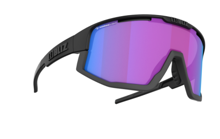 Obrázek Brýle BLIZ ACTIVE VISION NANO OPTICS Matt Black w Nordic Light Begonia - Violet w Blue Multi 52101-14N