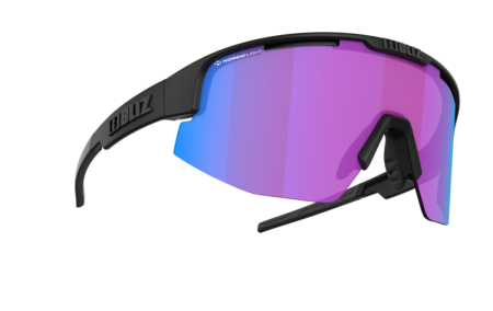 Obrázek Brýle BLIZ ACTIVE MATRIX NANO OPTICS Matt Black w Nordic Light Begonia - Violet w Blue Multi 52104-14N