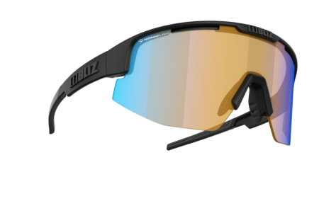 Obrázek Brýle BLIZ ACTIVE MATRIX NANO OPTICS Matt Black w Nordic Light Coral - Orange w Blue Multi 52104-13N