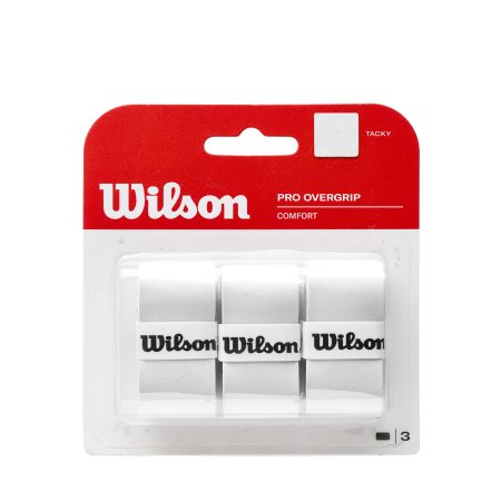 Obrázek Omotávka WILSON PRO OVERGRIP White 3ks WRZ4014WH