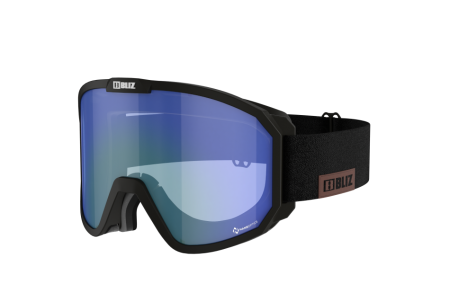 Obrázek Lyžařské brýle BLIZ RAVE NANO OPTICS Matt Black w Nordic Light Orange w Blue Multi 42140-13N 22/23