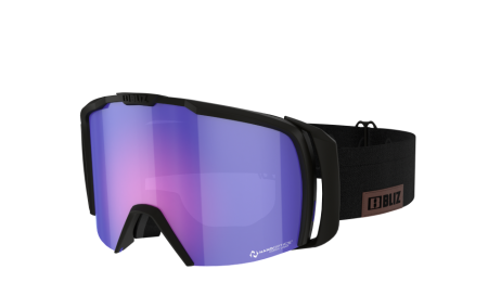 Obrázek Lyžařské brýle BLIZ NOVA NANO OPTICS Matt Black w Nordic Light Violet w Blue Multi 39140-14N 22/23