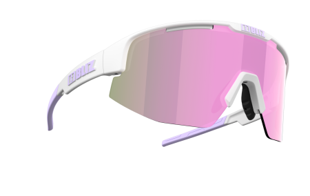Obrázek Brýle BLIZ ACTIVE MATRIX Matt White w Brown w Pink Multi 52304-04