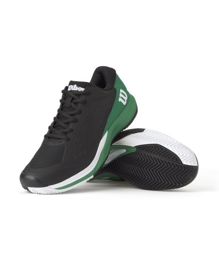 Obrázek Pánské tenisové boty WILSON RUSH PRO ACE CLAY Black/Bosp WRS334380 2025
