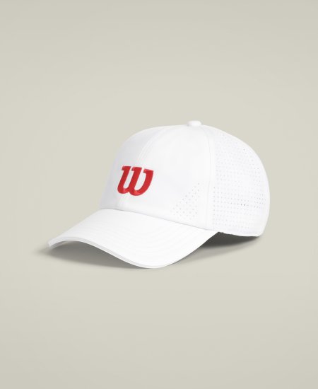 Obrázek Čepice WILSON U ACTIVE PERFORATED CAP White WU00135511WT1