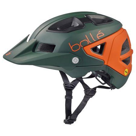 Obrázek Cyklistická helma BOLLÉ TRACKDOWN MIPS - Green Orange Matte 2023