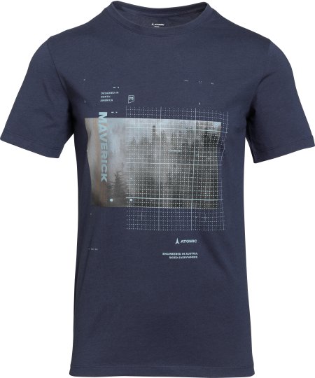 Obrázek Triko ATOMIC MAVERICK T-SHIRT Dark Blue AP5125340 25/26
