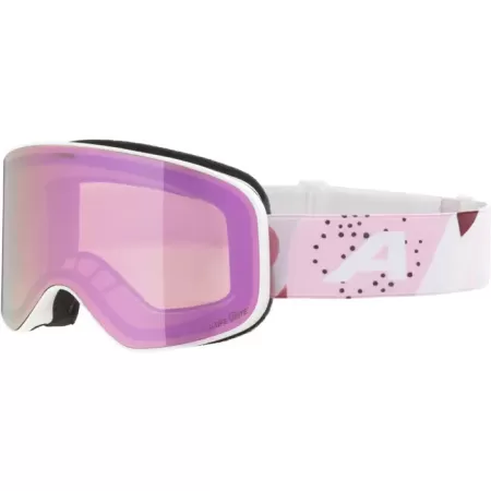 Obrázek Lyžařské brýle ALPINA SLOPE Q-Lite White-Rose Matt - Rose A7293.8.52 25/26