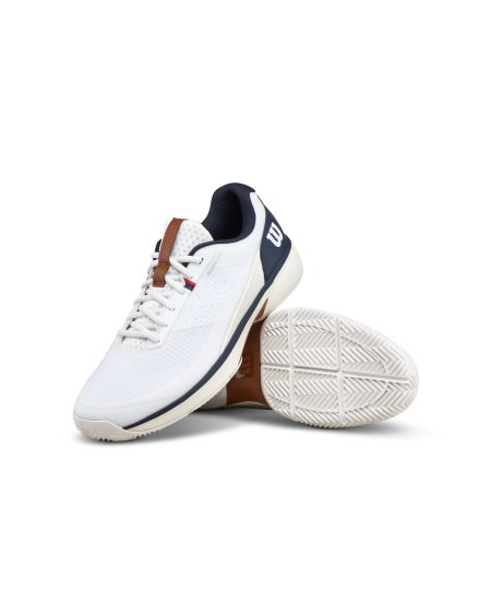 Obrázek Pánské tenisové boty WILSON RUSH LITE 5 CLAY CLC Wh/Navy WRS338680 2026