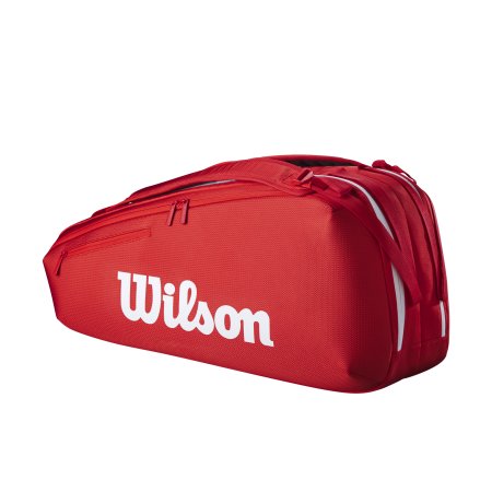 Obrázek Taška WILSON SUPER TOUR WILSON RED 6 PACK RACKET BAG Red WR8036801 2026